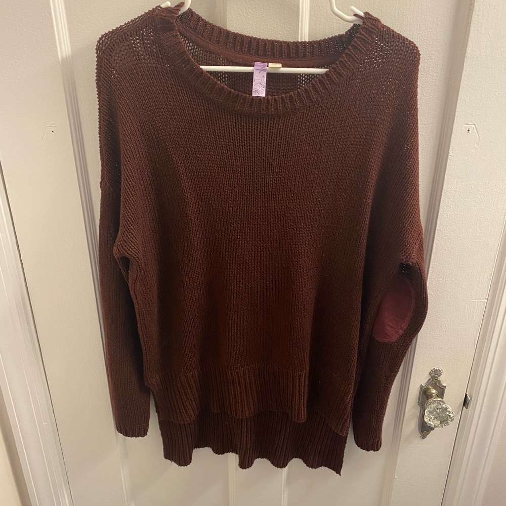 Alya elbow patch sweater